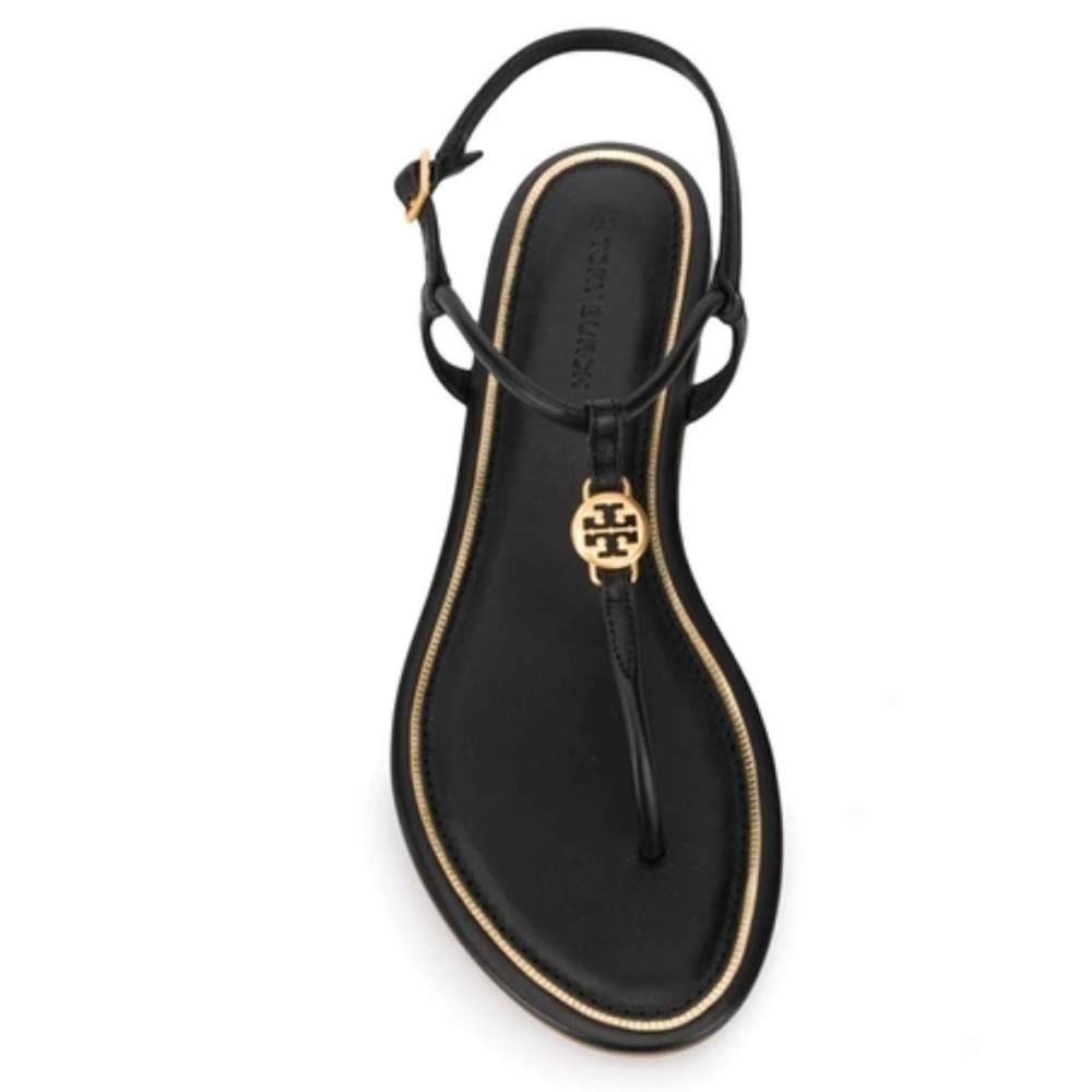 Tory Burch Logo Medallion Sandals
